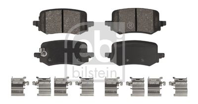 Brake Pad Set, disc brake FEBI BILSTEIN 186404