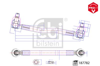 Centre Rod Assembly FEBI BILSTEIN 187782