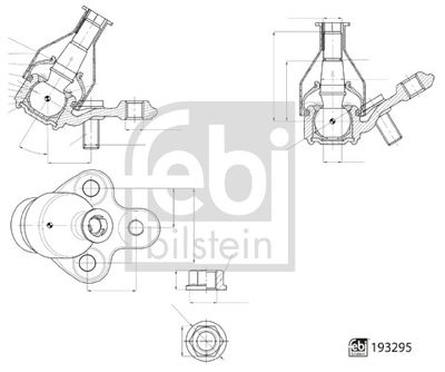 Ball Joint FEBI BILSTEIN 193295