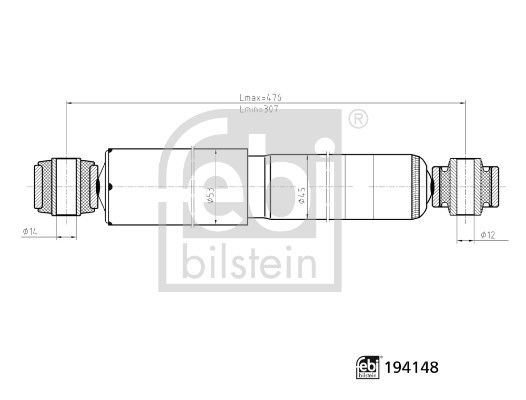 FEBI BILSTEIN 194148 Shock Absorber
