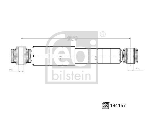 FEBI BILSTEIN 194157 Shock Absorber