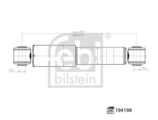 FEBI BILSTEIN 194198 Shock Absorber