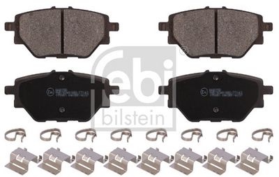 Brake Pad Set, disc brake FEBI BILSTEIN 195081