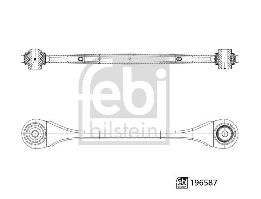 FEBI BILSTEIN 196587 Control/Trailing Arm, wheel suspension