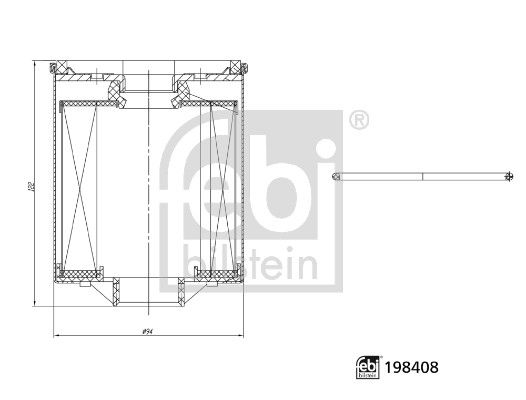FEBI BILSTEIN 198408 Fuel Filter