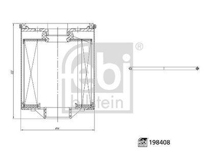 Fuel Filter FEBI BILSTEIN 198408