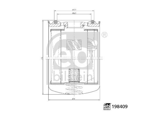 FEBI BILSTEIN 198409 Oil Filter