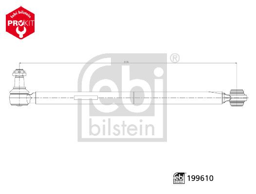 FEBI BILSTEIN 199610 Centre Rod Assembly