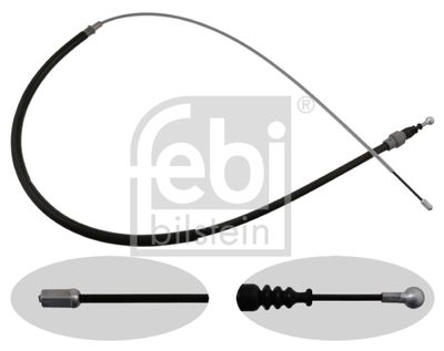 Cable Pull, parking brake FEBI BILSTEIN 24412