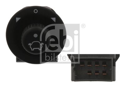 Switch, exterior rearview mirror adjustment FEBI BILSTEIN 34679