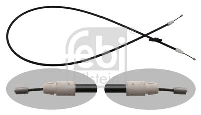 Cable Pull, parking brake FEBI BILSTEIN 34906