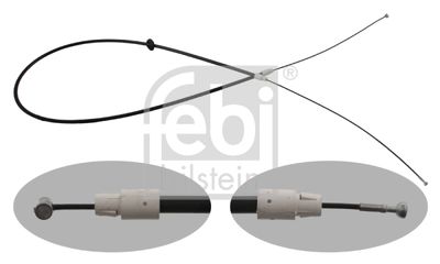 Cable Pull, parking brake FEBI BILSTEIN 34911