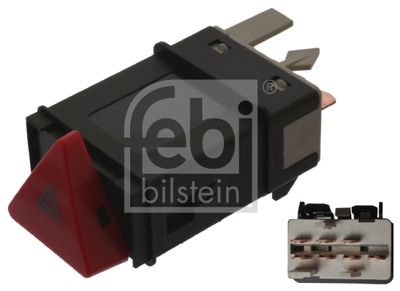 Hazard Warning Light Switch FEBI BILSTEIN 44393