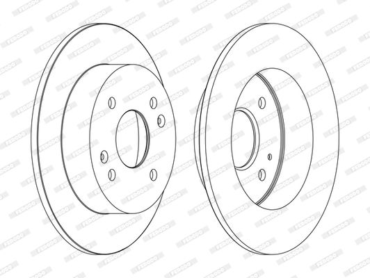 FERODO DDF1488C Brake Disc