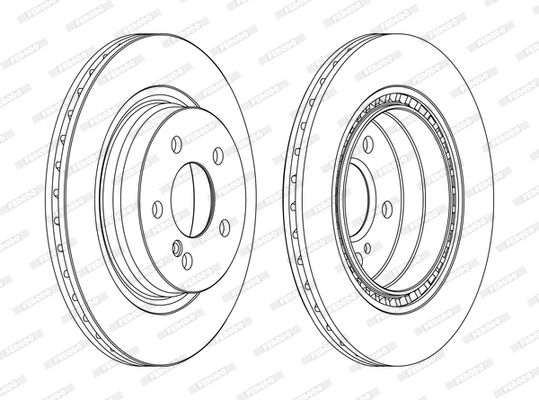 FERODO DDF1700C Brake Disc