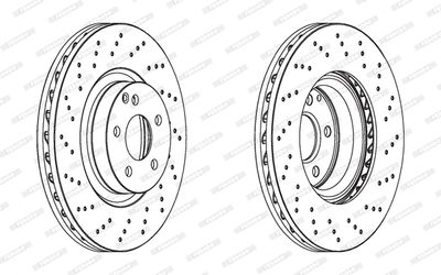 Brake Disc FERODO DDF1769C-1