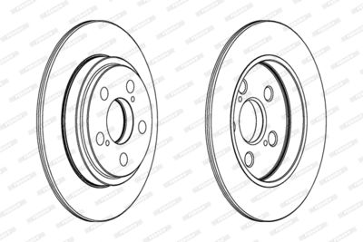 Brake Disc FERODO DDF1866