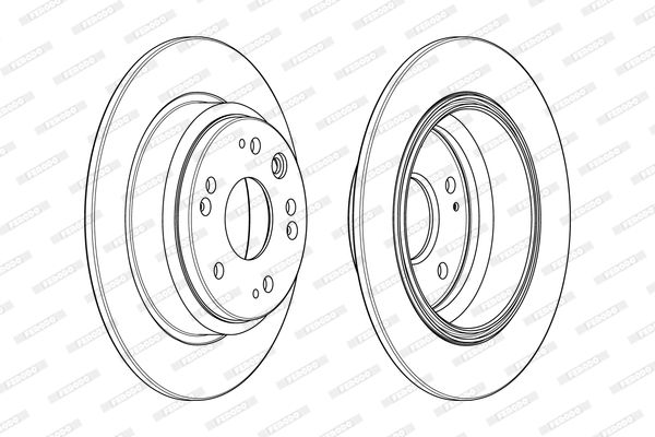 FERODO DDF1894C Brake Disc