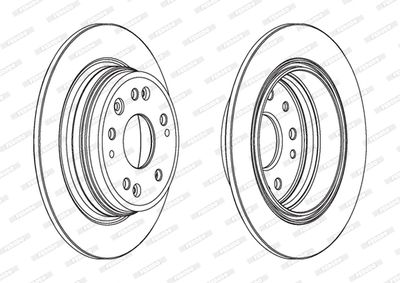 Brake Disc FERODO DDF1933