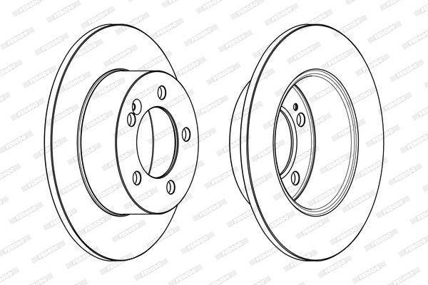 FERODO DDF1976C Brake Disc