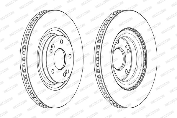 FERODO DDF2199C Brake Disc