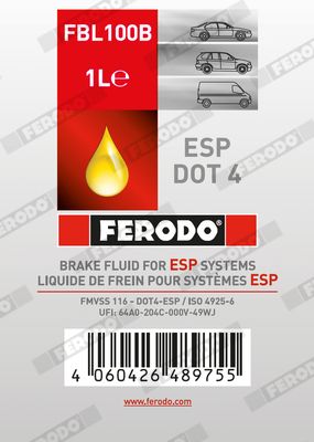 FERODO FBL100B Brake Fluid