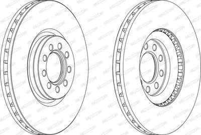 Brake Disc FERODO FCR317A