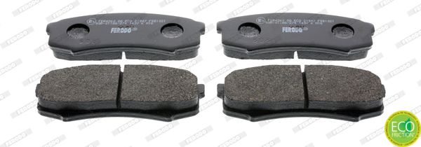 FERODO FDB1021 Brake Pad Set, disc brake