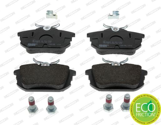 FERODO FDB1095 Brake Pad Set, disc brake