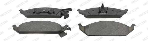 FERODO FDB1254 Brake Pad Set, disc brake