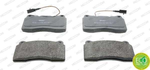 FERODO FDB1334 Brake Pad Set, disc brake