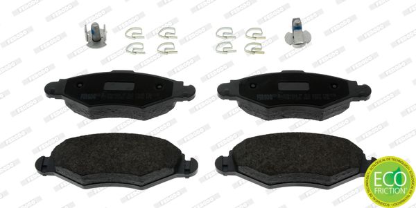 FERODO FDB1378 Brake Pad Set, disc brake