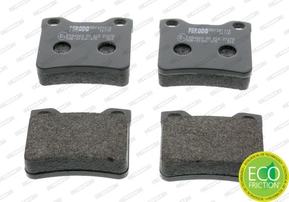 FERODO FDB1415 Brake Pad Set, disc brake