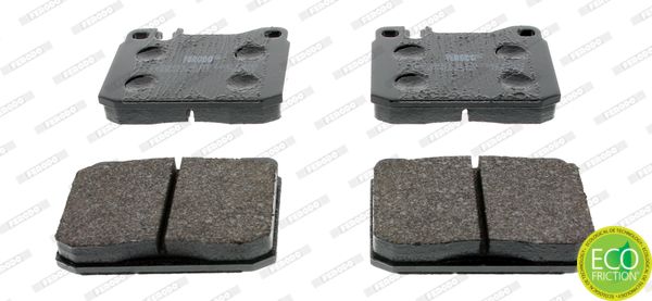 FERODO FDB143 Brake Pad Set, disc brake