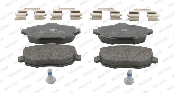 FERODO FDB1581 Brake Pad Set, disc brake