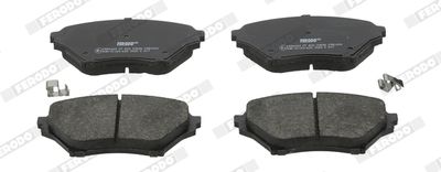 Brake Pad Set, disc brake FERODO FDB1600