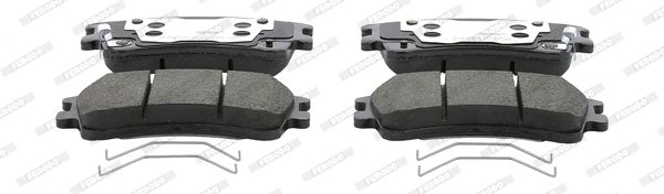 FERODO FDB1619 Brake Pad Set, disc brake