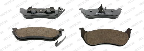 FERODO FDB1660 Brake Pad Set, disc brake