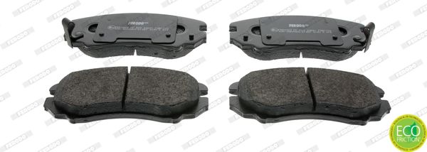 FERODO FDB1733 Brake Pad Set, disc brake