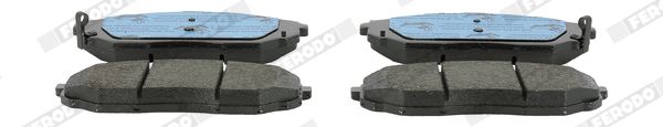 FERODO FDB1735 Brake Pad Set, disc brake