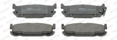 Brake Pad Set, disc brake FERODO FDB1755