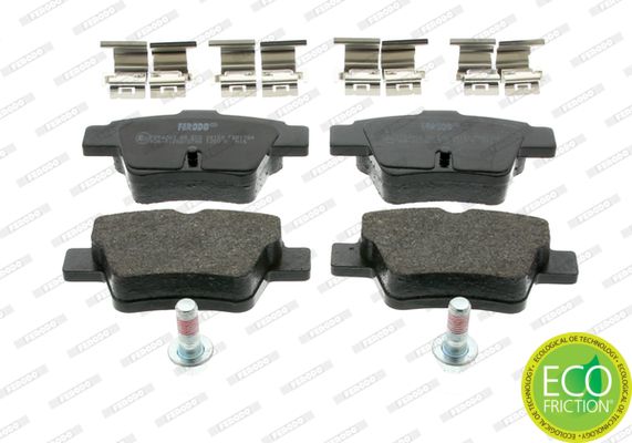 FERODO FDB1784 Brake Pad Set, disc brake