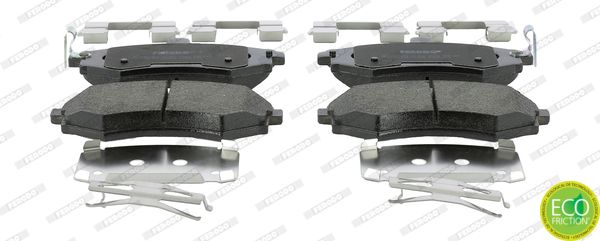 FERODO FDB1840 Brake Pad Set, disc brake