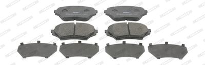 Brake Pad Set, disc brake FERODO FDB1893