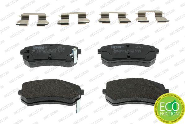 FERODO FDB1902 Brake Pad Set, disc brake