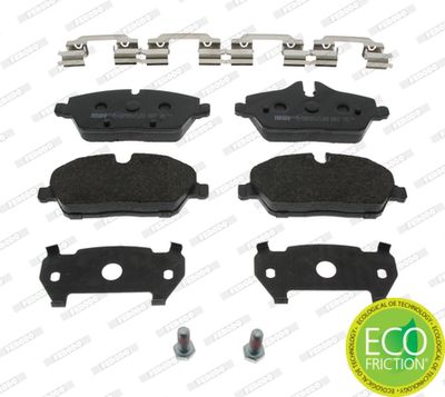 Brake Pad Set, disc brake FERODO FDB1974