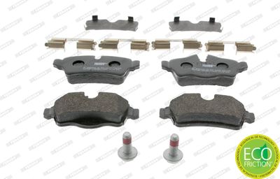 Brake Pad Set, disc brake FERODO FDB1975