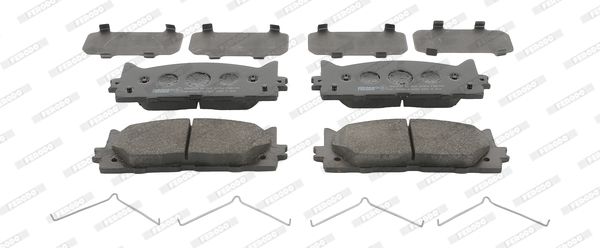 FERODO FDB1991 Brake Pad Set, disc brake