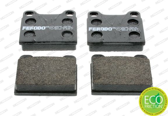 FERODO FDB2M Brake Pad Set, disc brake