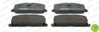 Brake Pad Set, disc brake FERODO FDB308